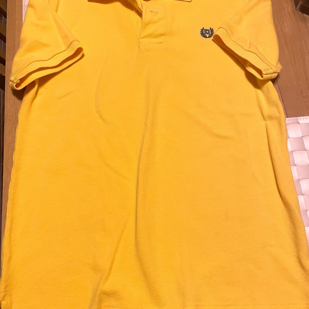 Chaps Bright Yellow Kids Polo Shirt